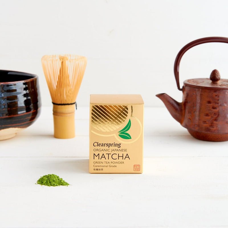 Tea Powder Organic Japanese Matcha Green 30g - Clearspring - Matcha - Eco Natural Products