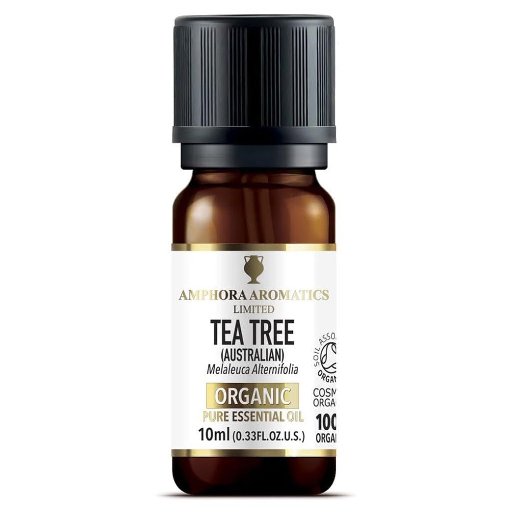 Tea Tree Organic Essential Oil 10ml [BLACK FRIDAY] - Eco Natural Products - Amphora Aromatics - Essential Oil