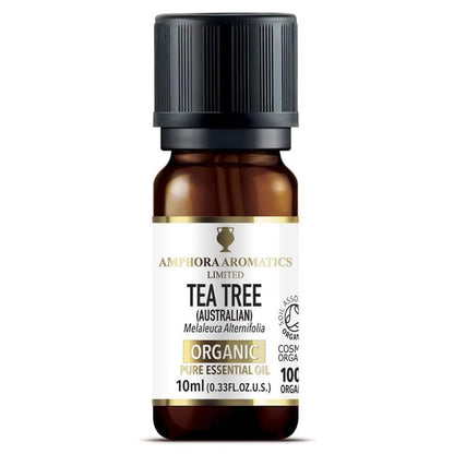 Tea Tree Organic Essential Oil 10ml - Amphora Aromatics - Essential Oil - Eco Natural Products