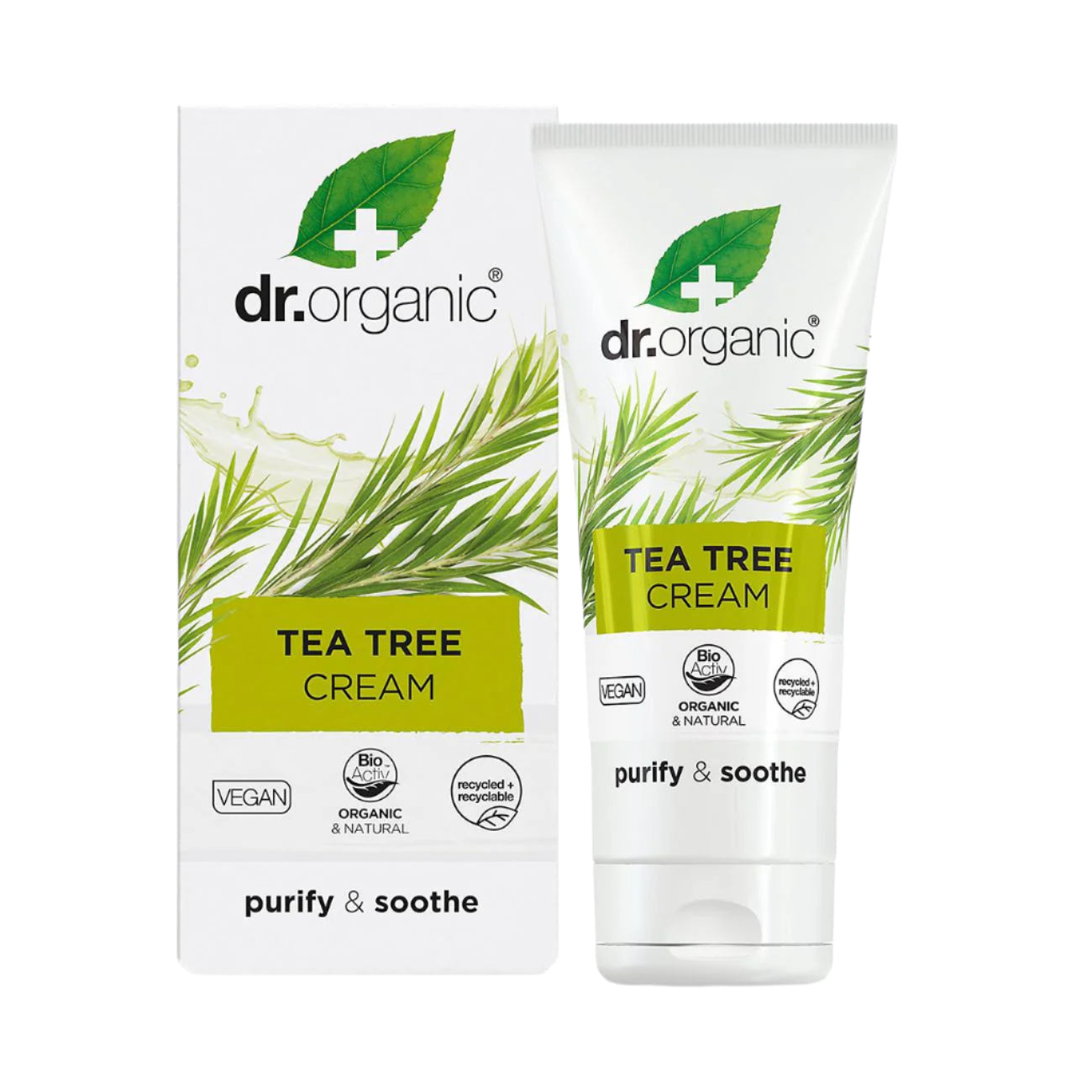Tea Tree Skin Cream 50ml - Dr Organic - Antiseptic cream - Eco Natural Products