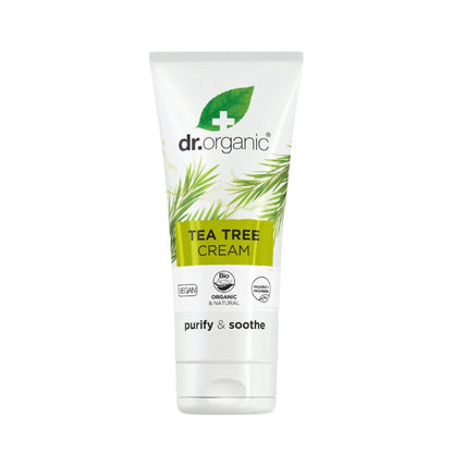 Tea Tree Skin Cream 50ml - Dr Organic - Moisturizers - Eco Natural Products