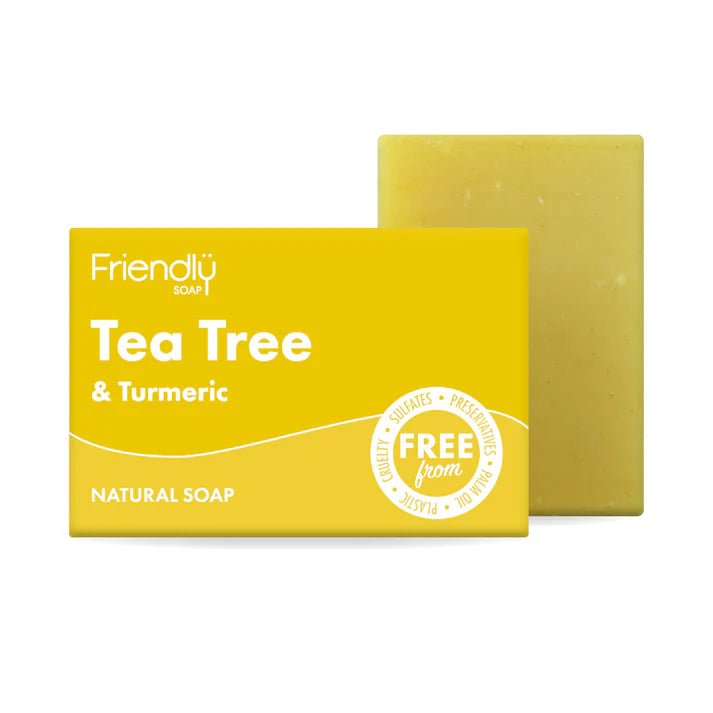 Tea Tree & Turmeric Soap 95g [BLACK FRIDAY] - Eco Natural Products - Friendly Soap - Bar Soap