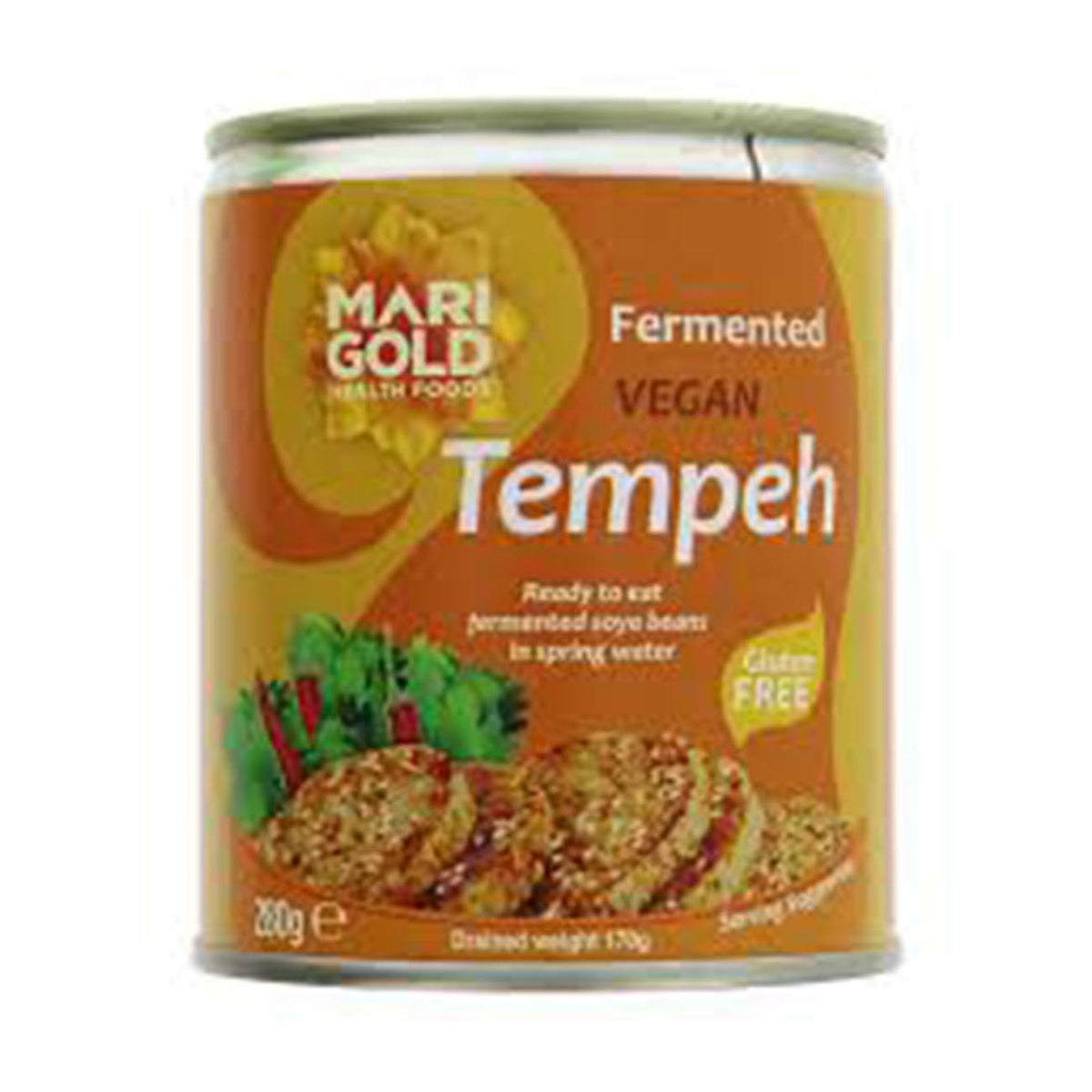 Tempeh Cans 280g - Marigold - Meat Alternative - Marigold