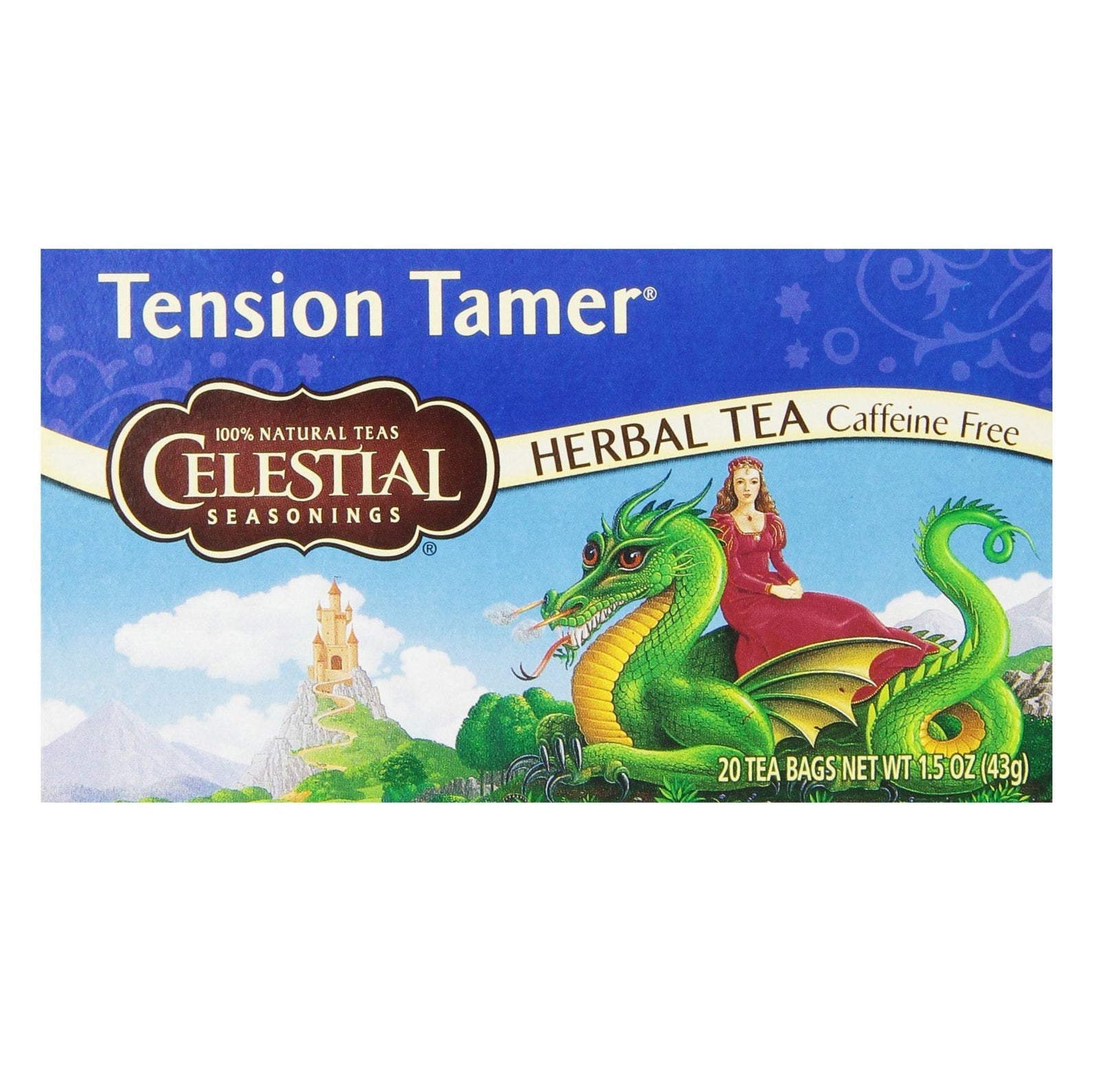 Tension Tamer Herbal Tea 20 Bags - Celestial Seasonings - Herbal Tea - Eco Natural Products