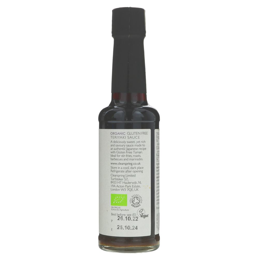 Organic Gluten Free Teriyaki Sauce 150ml