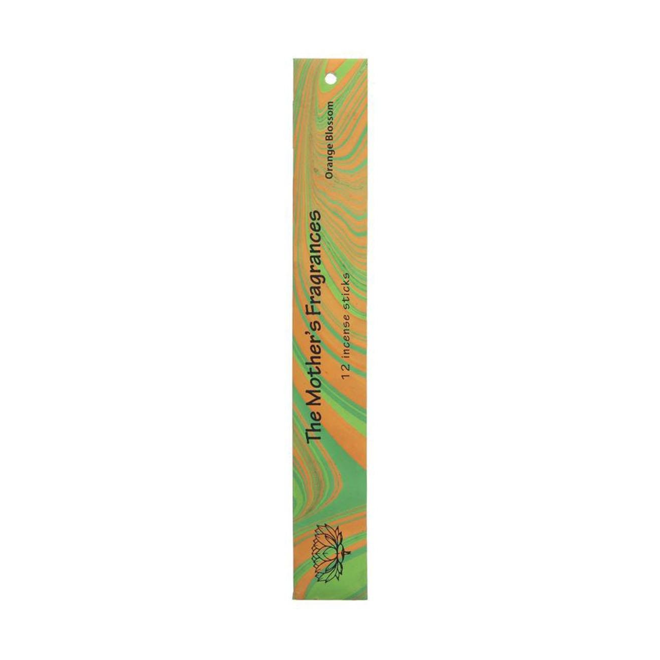 The Mother's Fragrances Orange Blossom Incense 12sticks [BLACK FRIDAY] - Eco Natural Products - Greater Goods - Incense