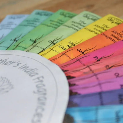 The Mother's India Fragrances Incense Fan 12Fragrances - Greater Goods - Incense - Greater Goods