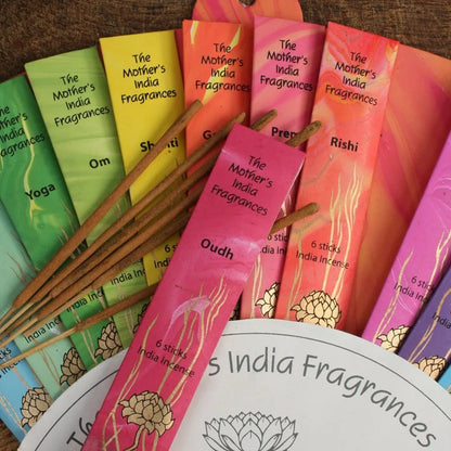The Mother's India Fragrances Incense Fan 12Fragrances - Greater Goods - Incense - Greater Goods