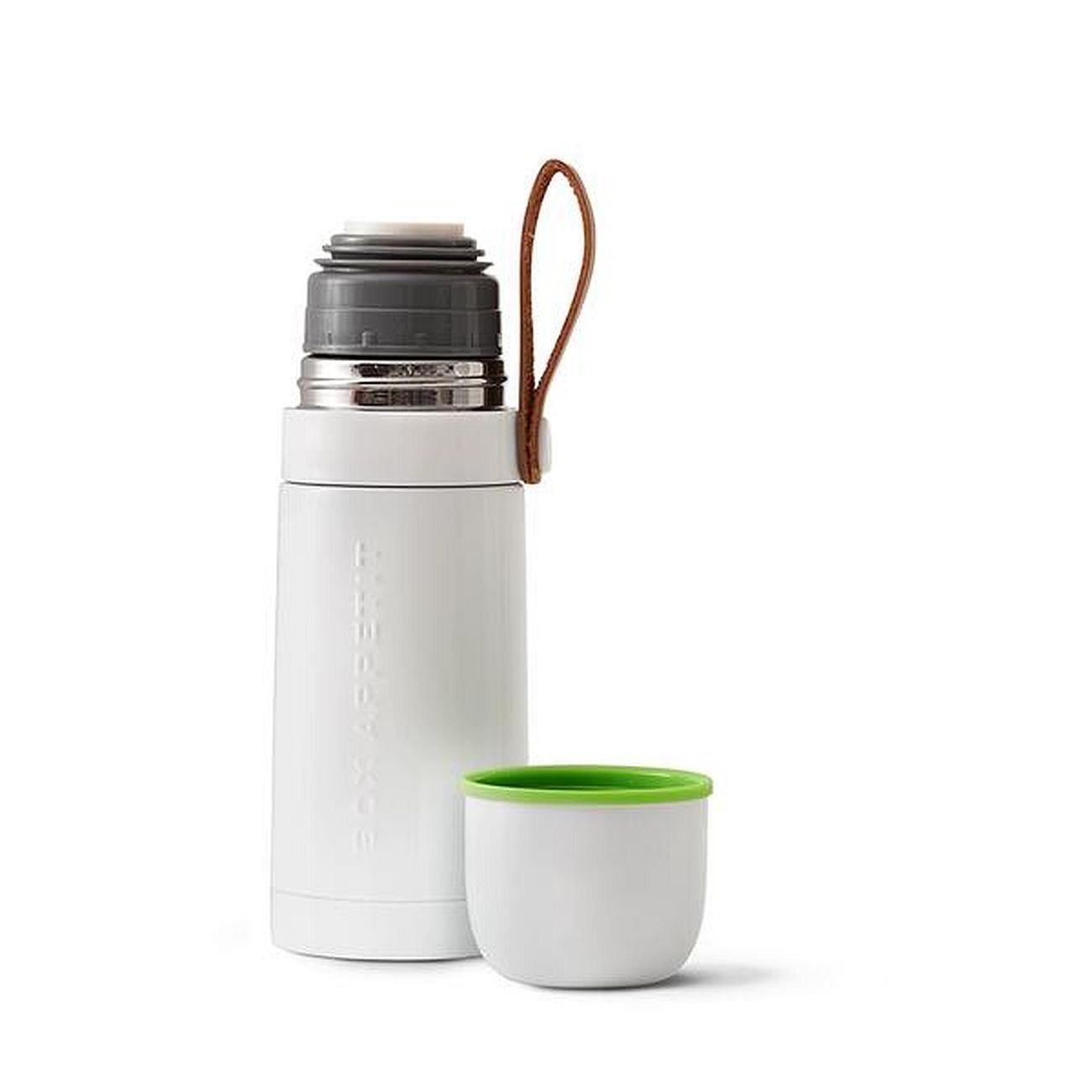 Thermo Flask White/Lime 350ml - Black+Blum - Thermo Flask - Eco Natural Products
