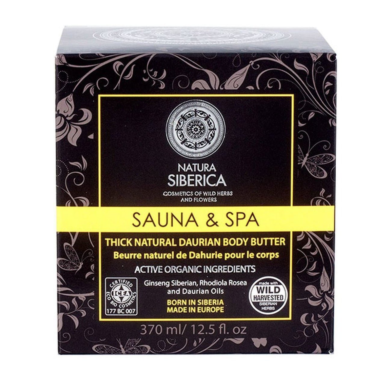 Thick Daurian Body Butter 370ml Active Organics - Natura Siberica - Body Butter - Eco Natural Products