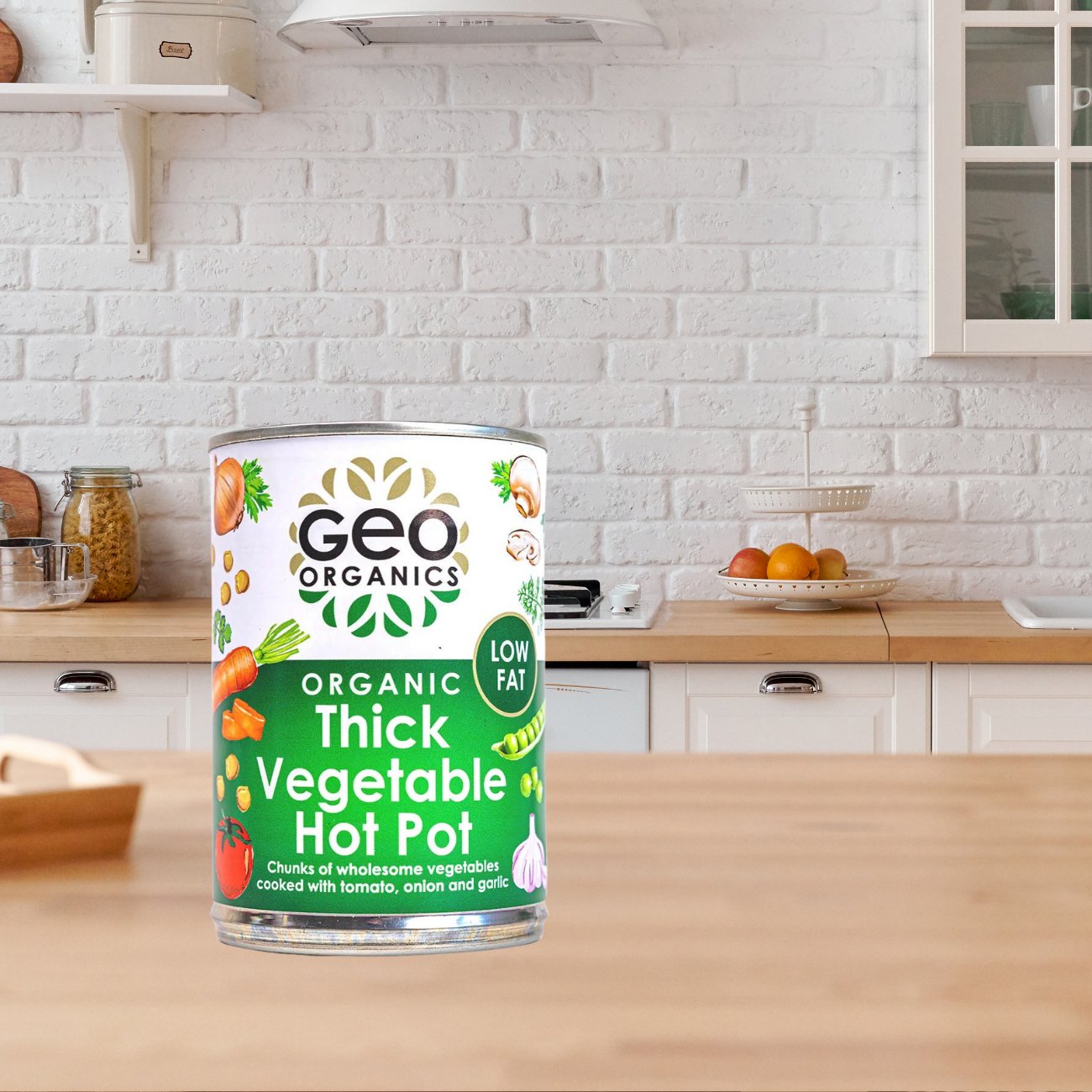 Thick Vegetable Hot Pot 400g - Geo Organics - Hop Pot - Eco Natural Products