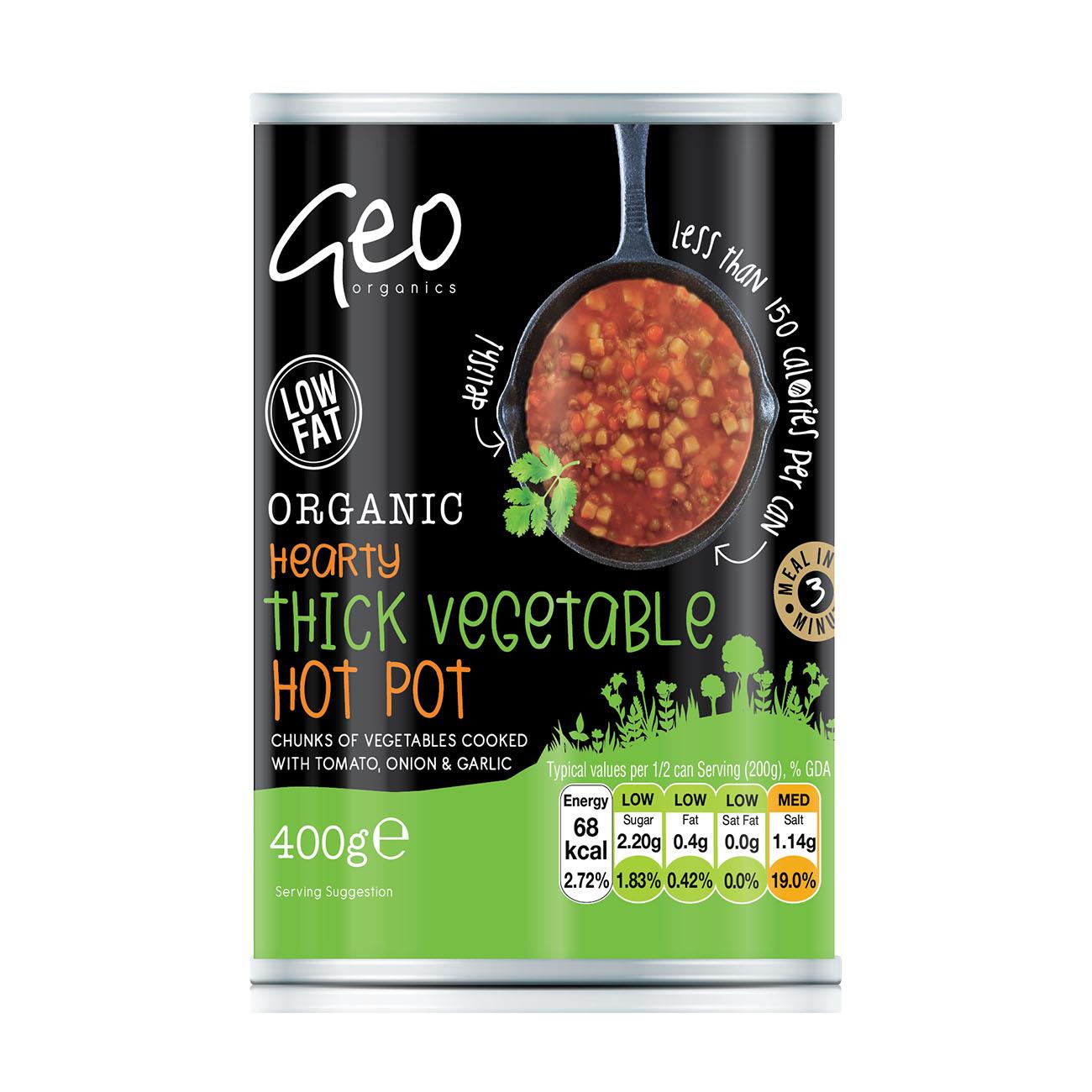 Thick Vegetable Hot Pot 400g [BLACK FRIDAY] - Eco Natural Products - Geo Organics - Hop Pot