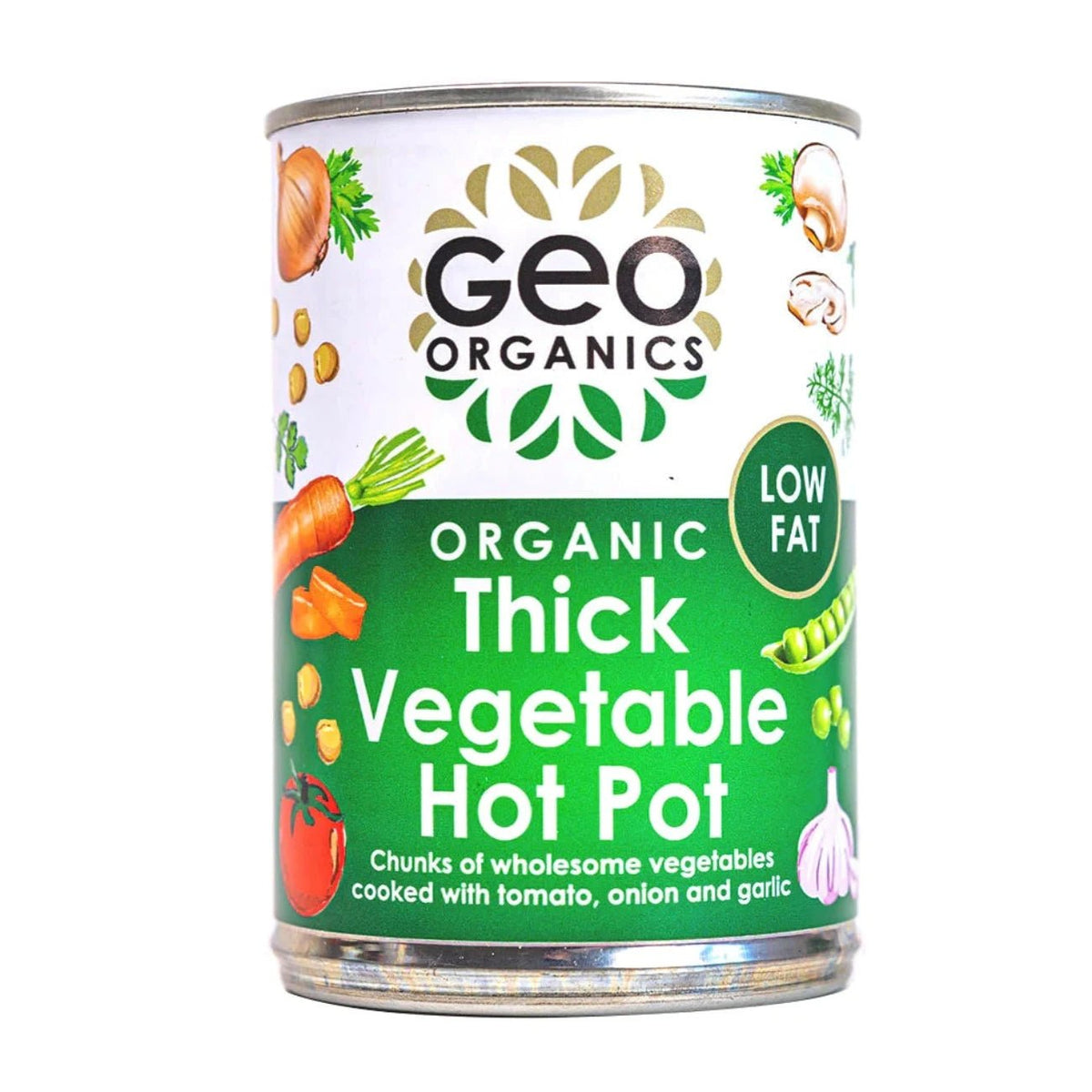 Thick Vegetable Hot Pot 400g - Geo Organics - Hop Pot - Eco Natural Products