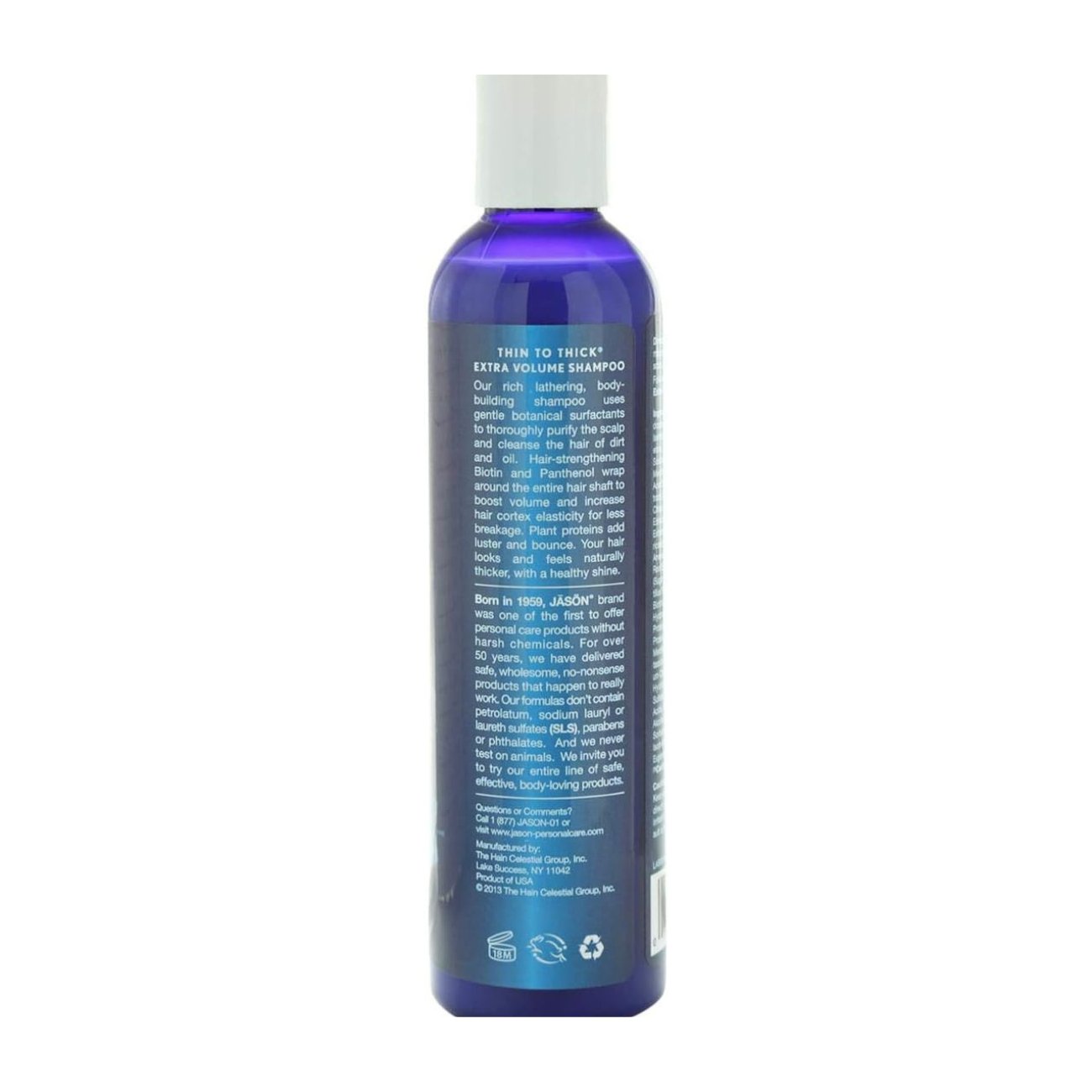 Thin To Thick Extra Volume Shampoo 240ml - Jason - Shampoo - Eco Natural Products