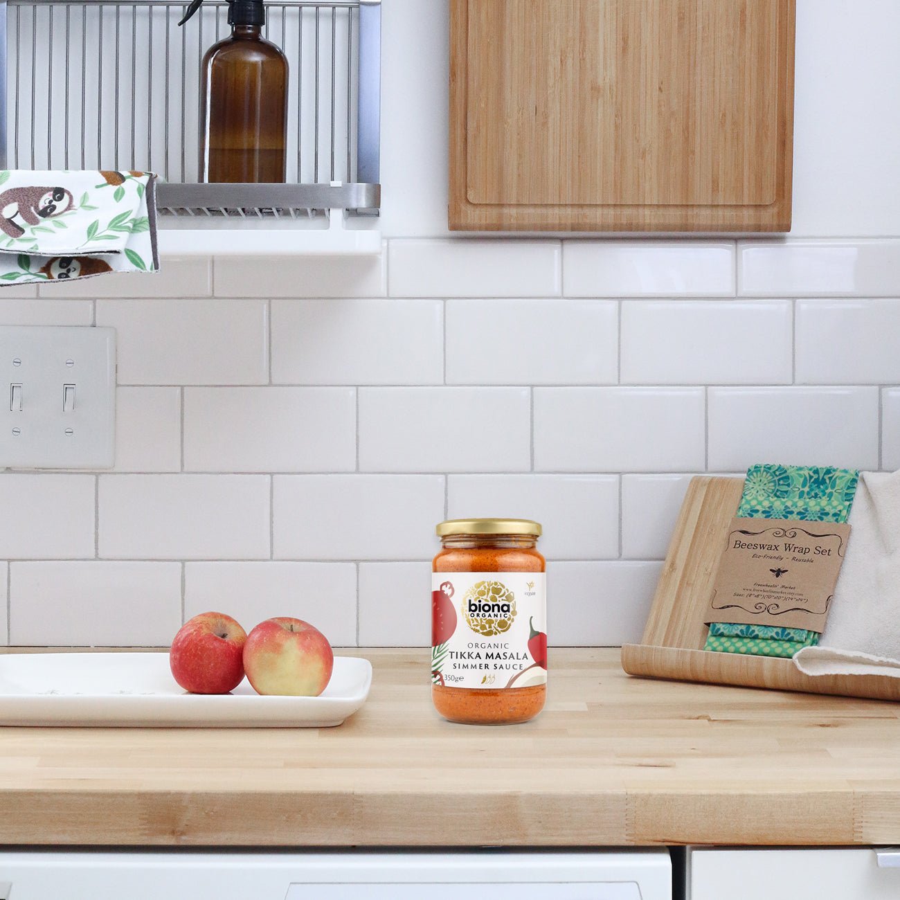 Tikka Masala Simmer Sauce Organic 350ml - Biona - Sauce - Eco Natural Products