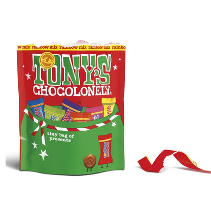 Tiny Tony's Chocolate Christmas Pouch 135g - Tony's Chocolonely - Chocolates - Tony's Chocolonely