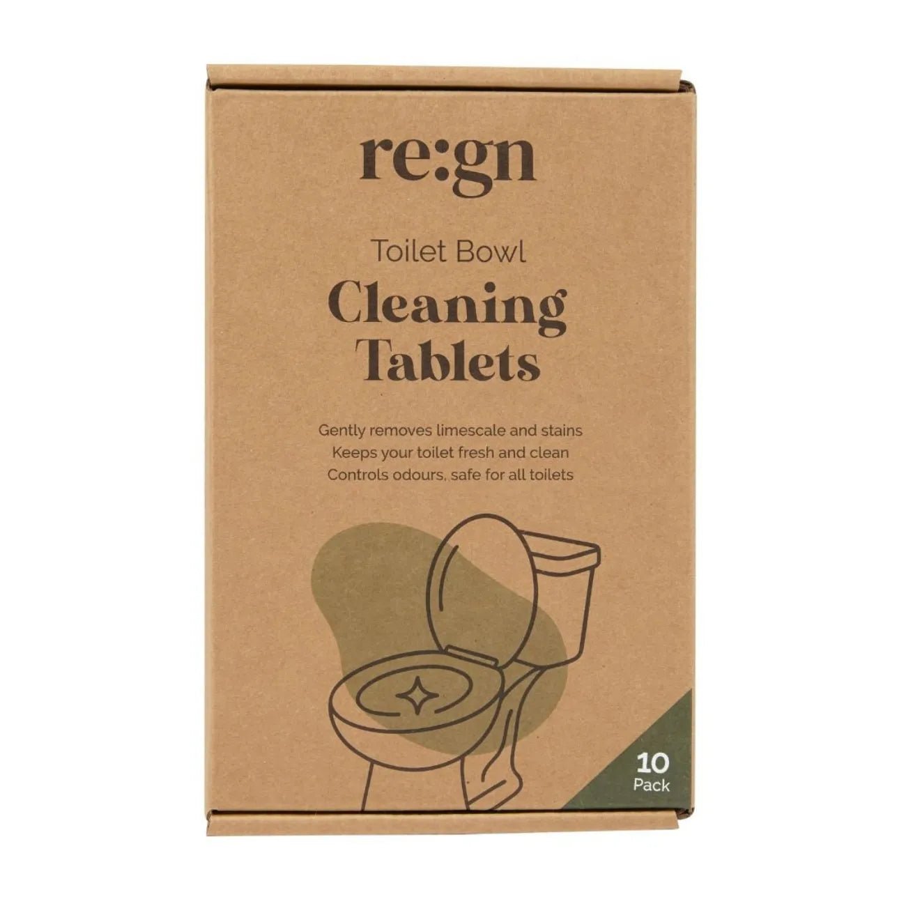 Toilet Cleaning Tablets 10 Pack - Re:gn - Toilet Bowl Cleaners - Re:gn