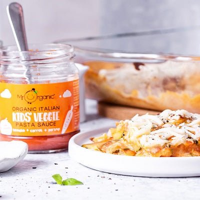 Tomato Carrot Parsnip Kids Veggie Pasta Sauce 200g - Mr Organic - Pasta Sauce - Eco Natural Products