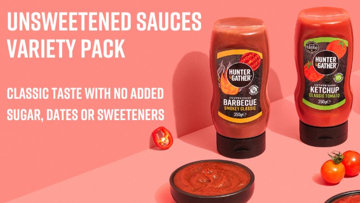 Tomato Ketchup 250g - Hunter and Gather - Sauce - Eco Natural Products