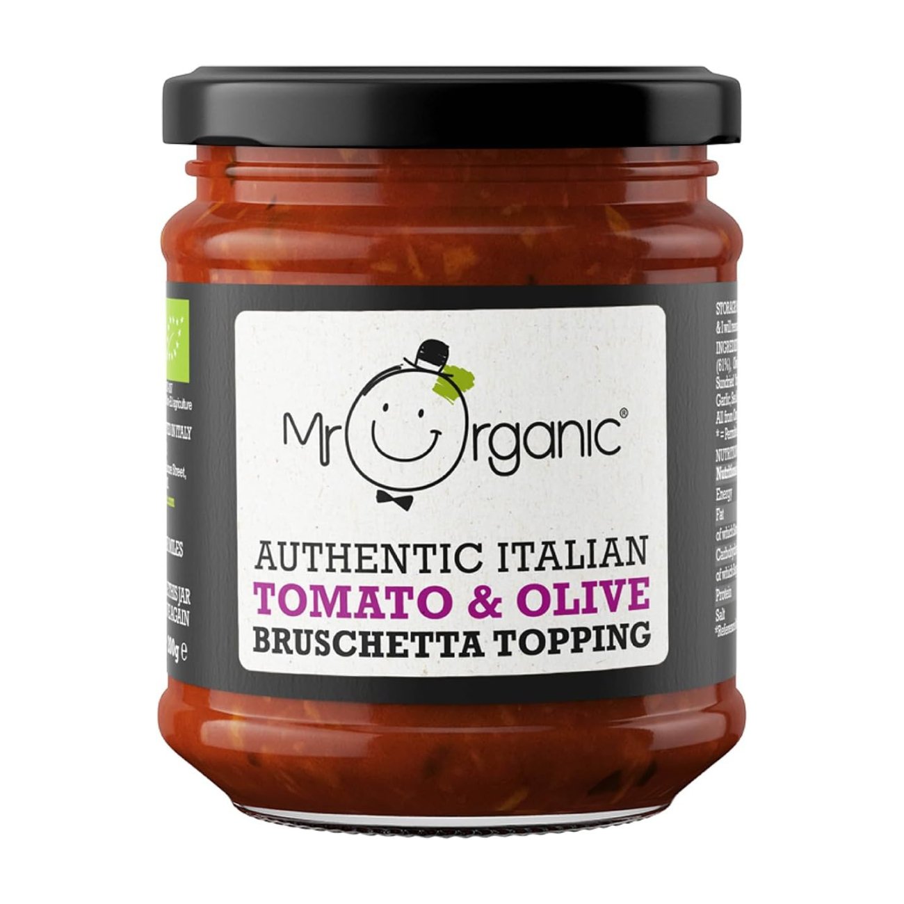 Tomato & Olive Italian Bruschetta Topping 200g - Mr Organic - Topping - Eco Natural Products