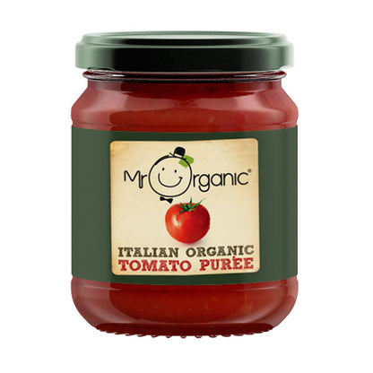 Tomato Puree Jar 200g - Mr Organic - Tomatoes - Eco Natural Products