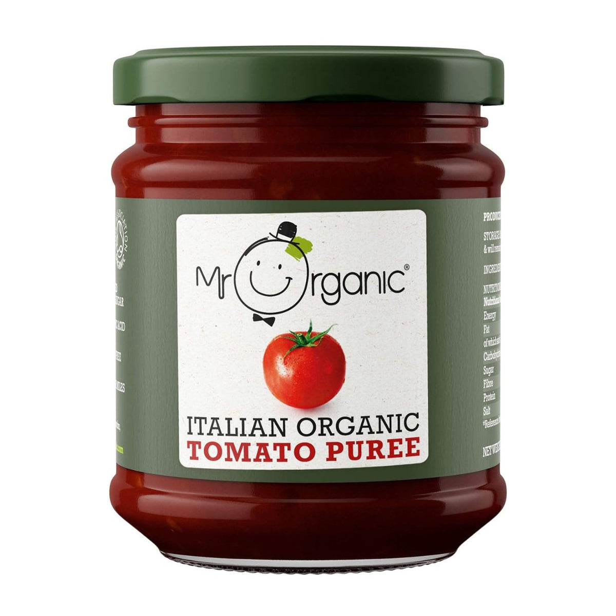 Tomato Puree Jar 200g - Mr Organic - Tomatoes - Eco Natural Products