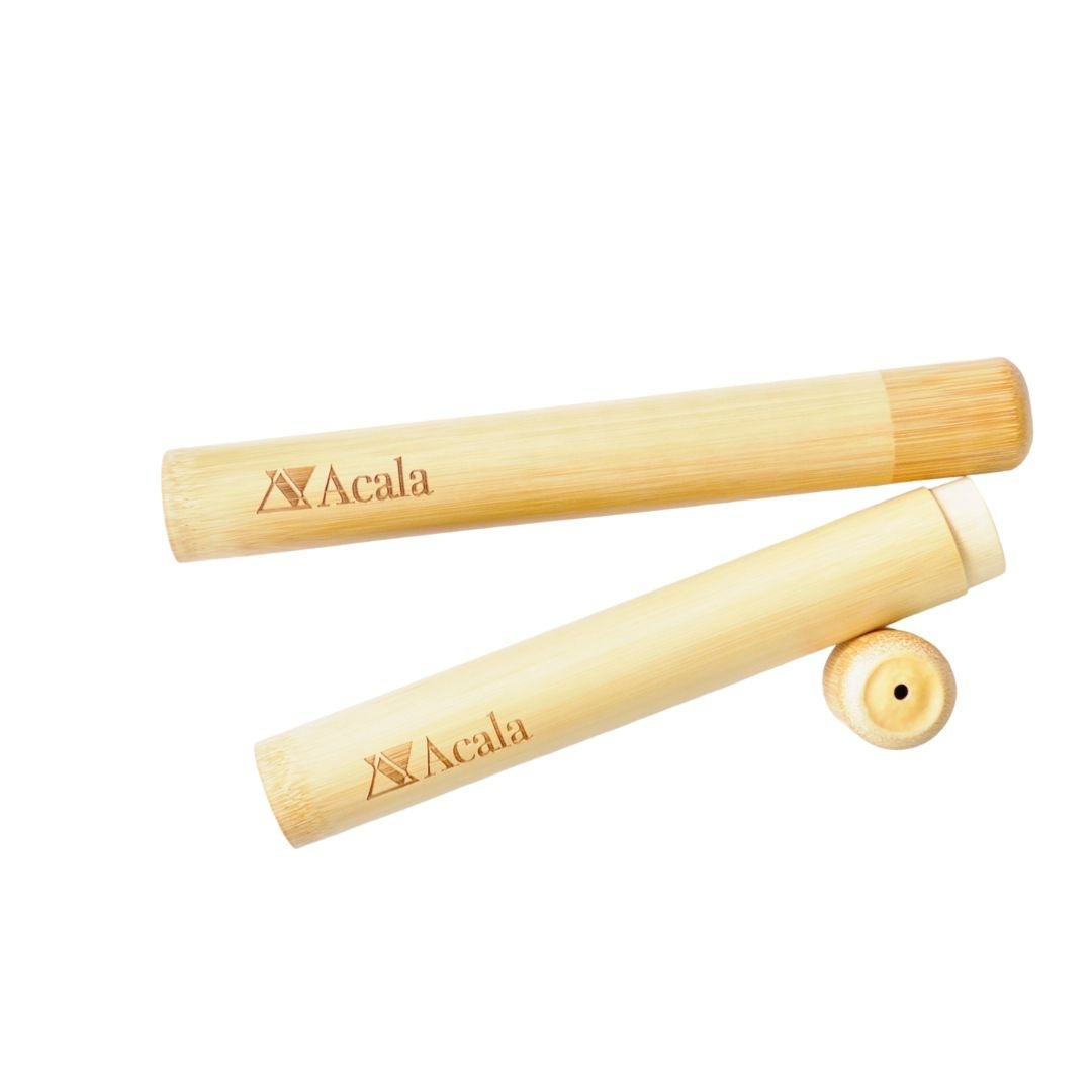 Toothbrush Case Bamboo 1pc - Acala - Bathroom Accessories - Eco Natural Products