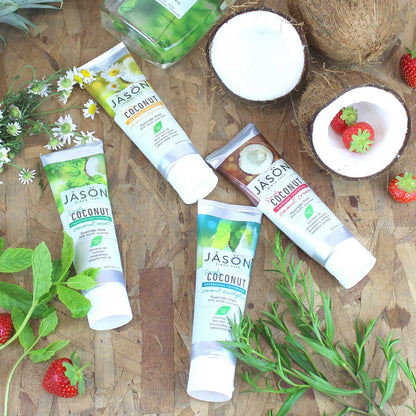 Toothpaste Coconut Cream Whitening 119g - Jason - Toothpaste - Eco Natural Products