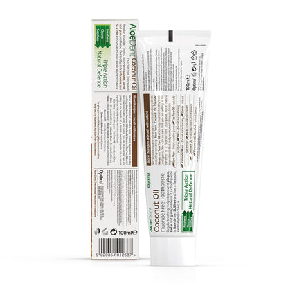 Toothpaste Coconut Oil 100ml - Aloe Dent - Toothpaste - Eco Natural Products