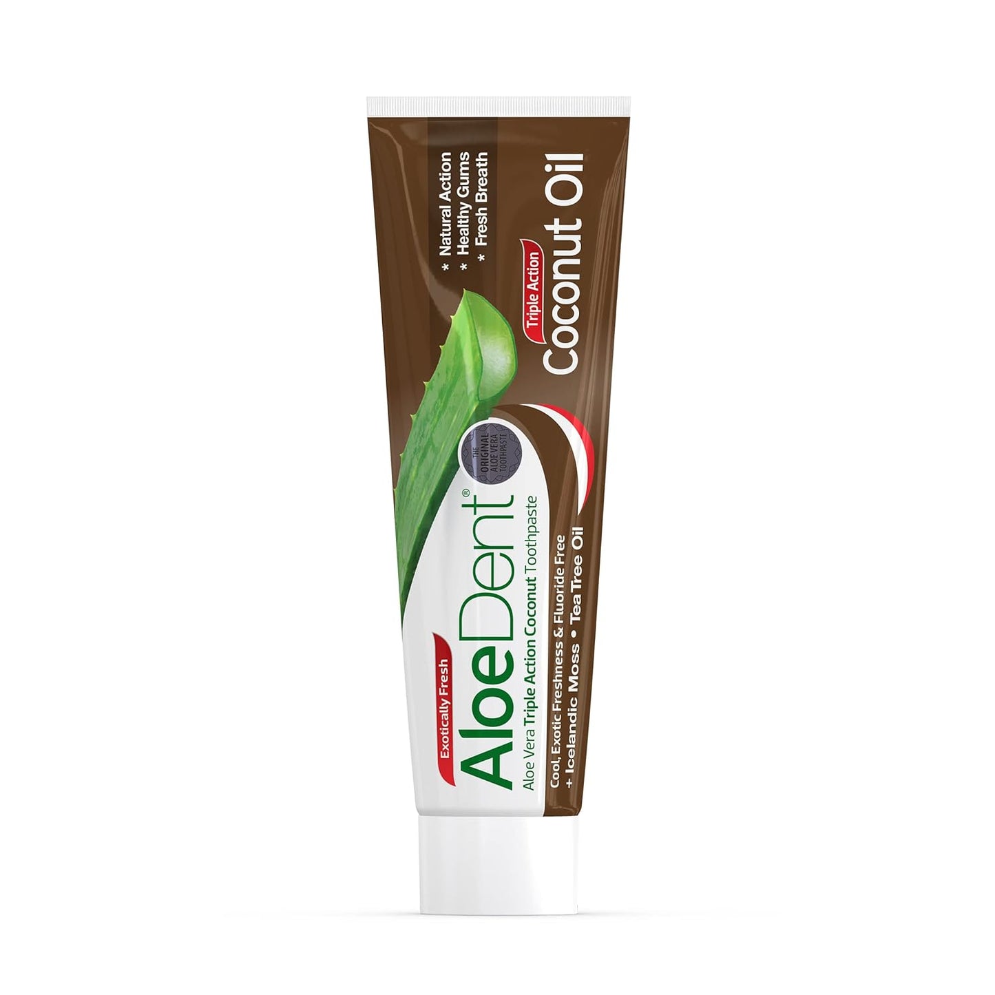 Toothpaste Coconut Oil 100ml - Aloe Dent - Toothpaste - Eco Natural Products
