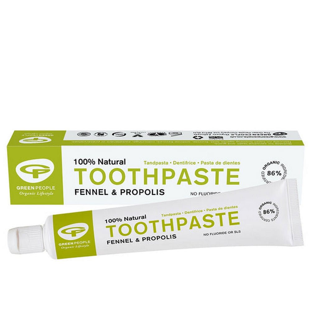 Toothpaste Fennel & Propolis 50ml - Green People - Toothpaste - Eco Natural Products