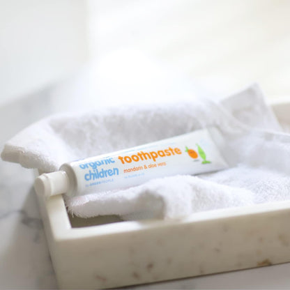 Toothpaste Fluoride Free Children Mandarin & Aloe Vera 50ml - Green People - Toothpaste - Eco Natural Products