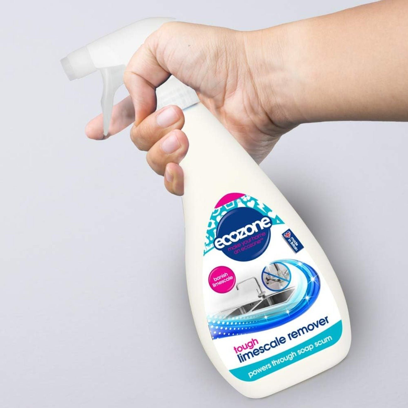 Tough Limescale Remover Spray 500ml - Ecozone - Eco Natural Products