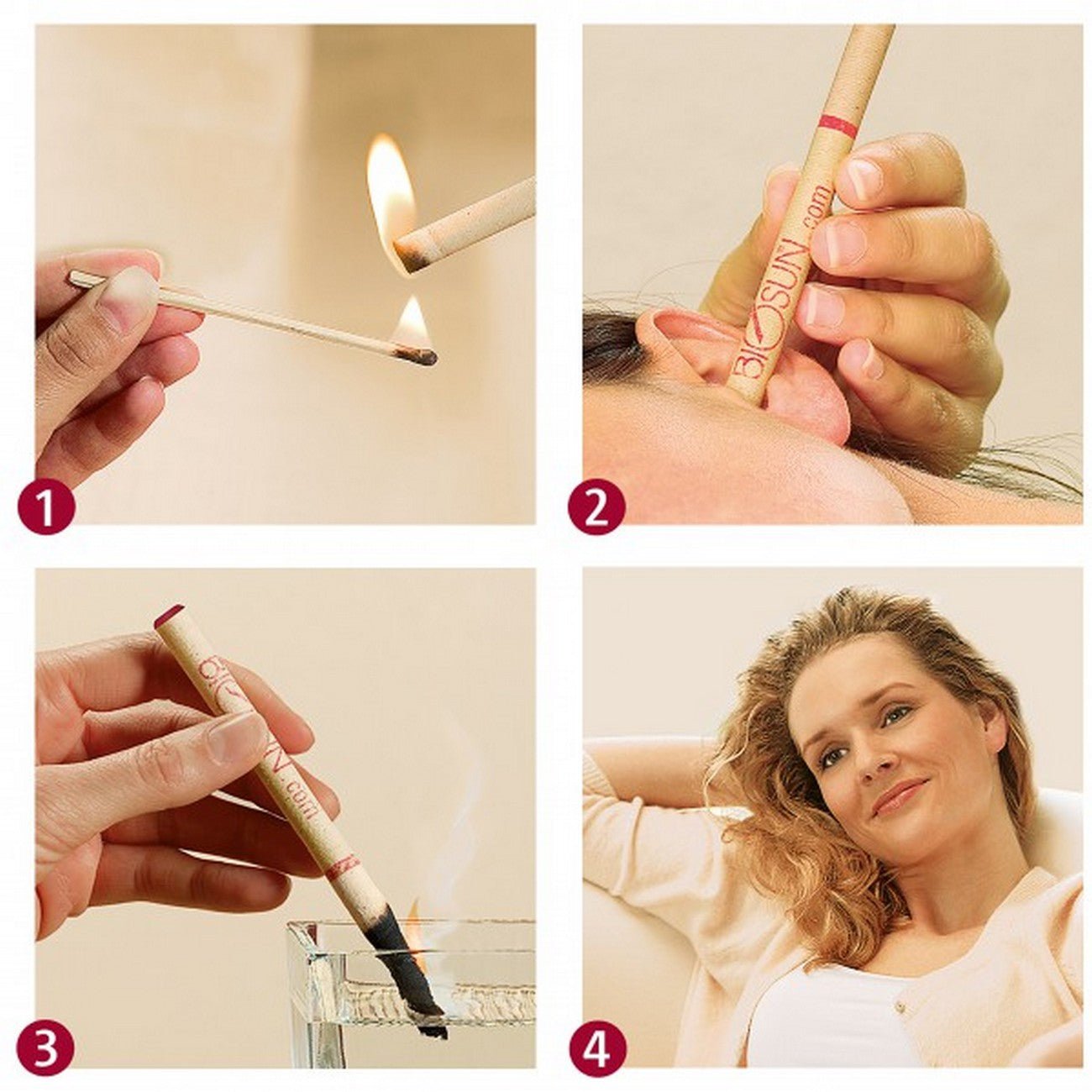 Traditional Ear Candles 3 Pair - Biosun - Ear Candles - Eco Natural Products