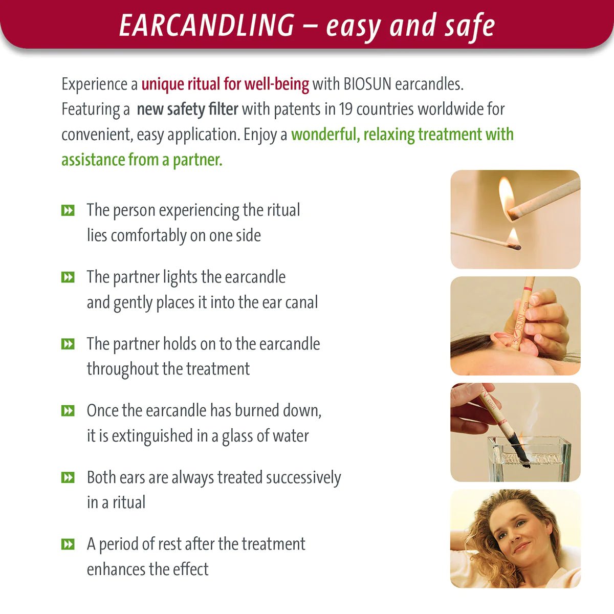 Traditional Ear Candles 3 Pair - Biosun - Ear Candles - Eco Natural Products