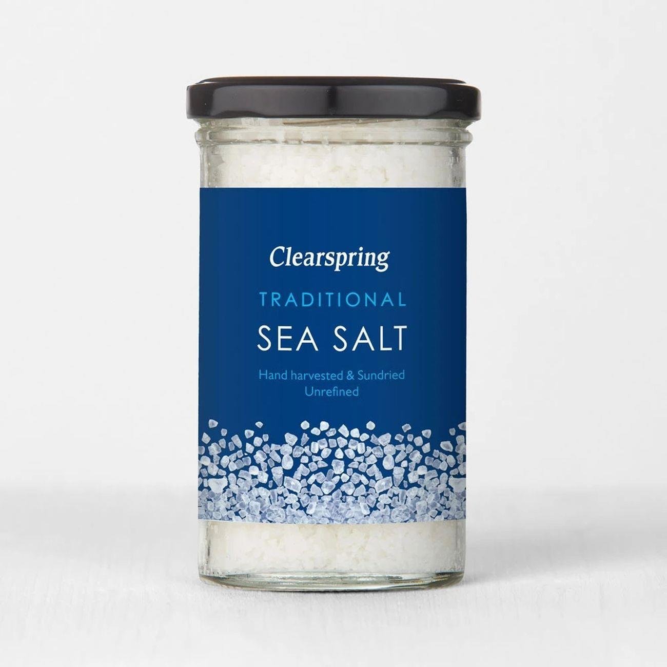 Traditional Sea Salt 250g - Clearspring - Sea Salt - Eco Natural Products