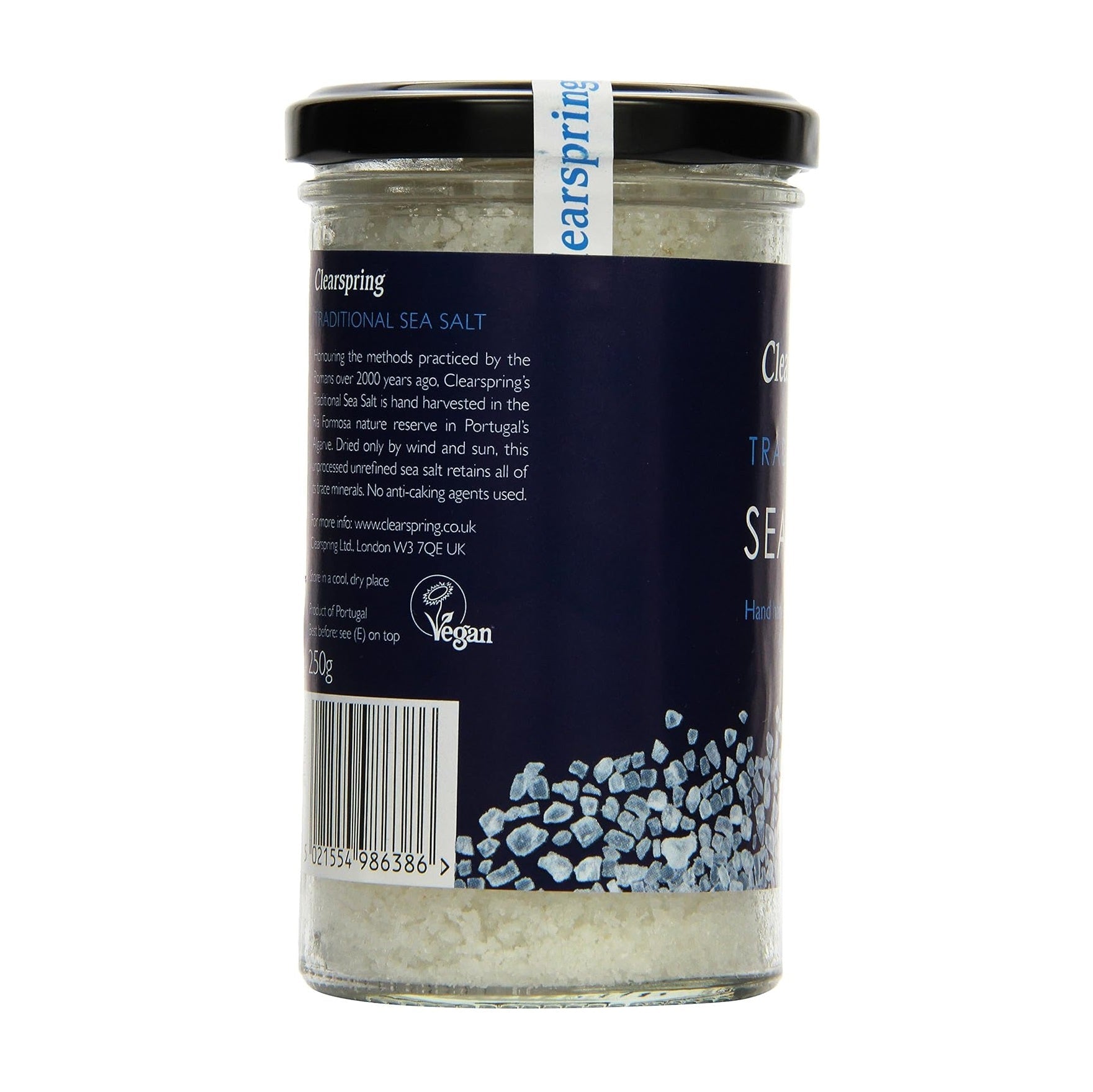 Traditional Sea Salt 250g - Clearspring - Sea Salt - Eco Natural Products