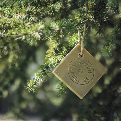 Tranche and Cord - Small - Vert Olive Oil - FouFour - Savon de Marseille - Bar Soap - Eco Natural Products