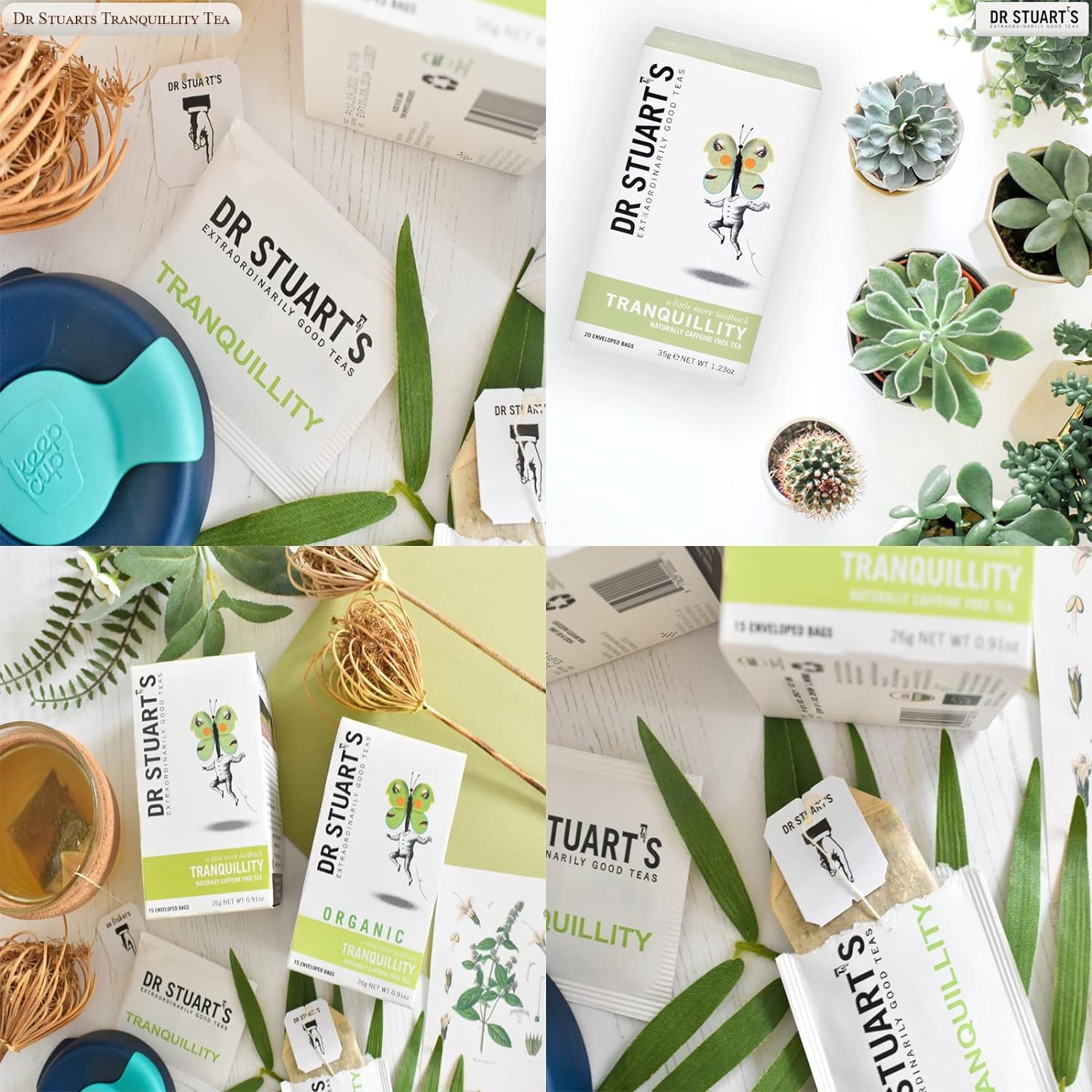 Tranquility Tea 15 Sachets [BLACK FRIDAY] - Eco Natural Products - Dr Stuart's - Herbal tea