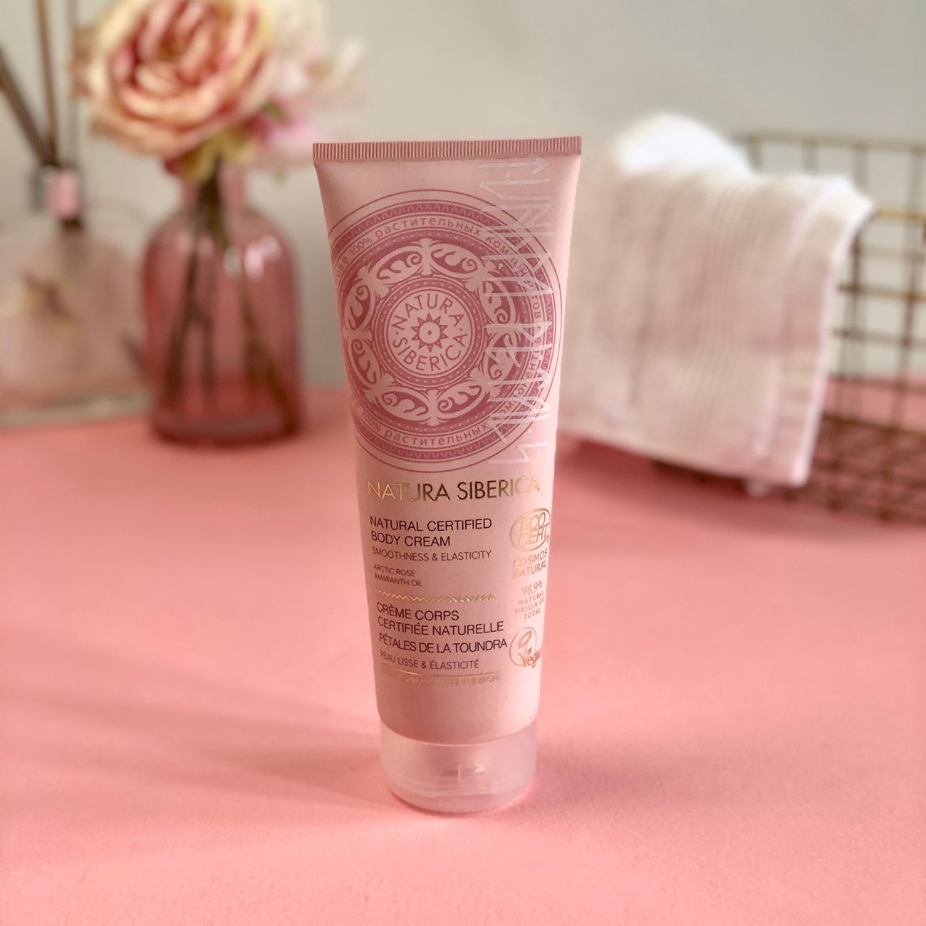 Tundra Petals Smoothness/Elasticity Body Cream 200ml - Natura Siberica - Body cream - Eco Natural Products