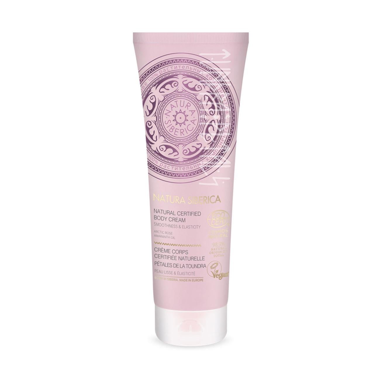 Tundra Petals Smoothness/Elasticity Body Cream 200ml - Natura Siberica - Body cream - Eco Natural Products