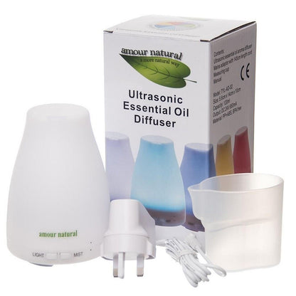 Ultrasonic Electric Diffuser for Essential Oils - Amour Natural - Incense/Diffuser - Eco Natural Products