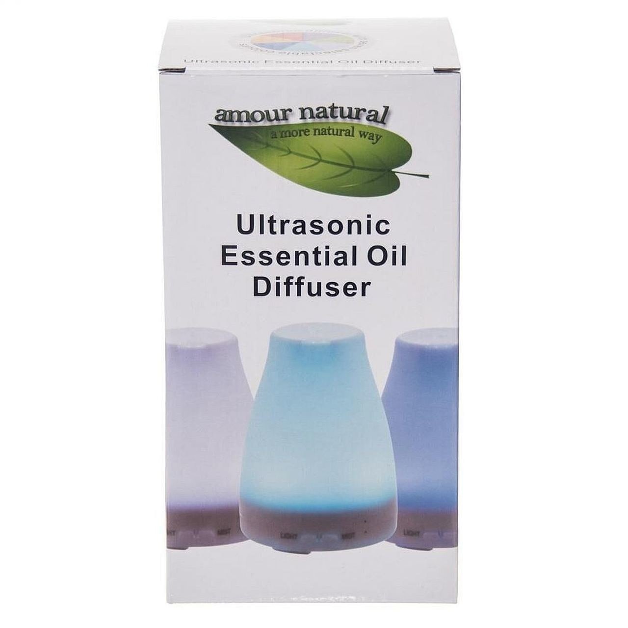 Ultrasonic Electric Diffuser for Essential Oils - Amour Natural - Incense/Diffuser - Eco Natural Products