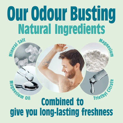 Unisex Deodorant Spray Unscented Refill 1 Litre - Salt Of the Earth - Deodorants - Salt Of the Earth