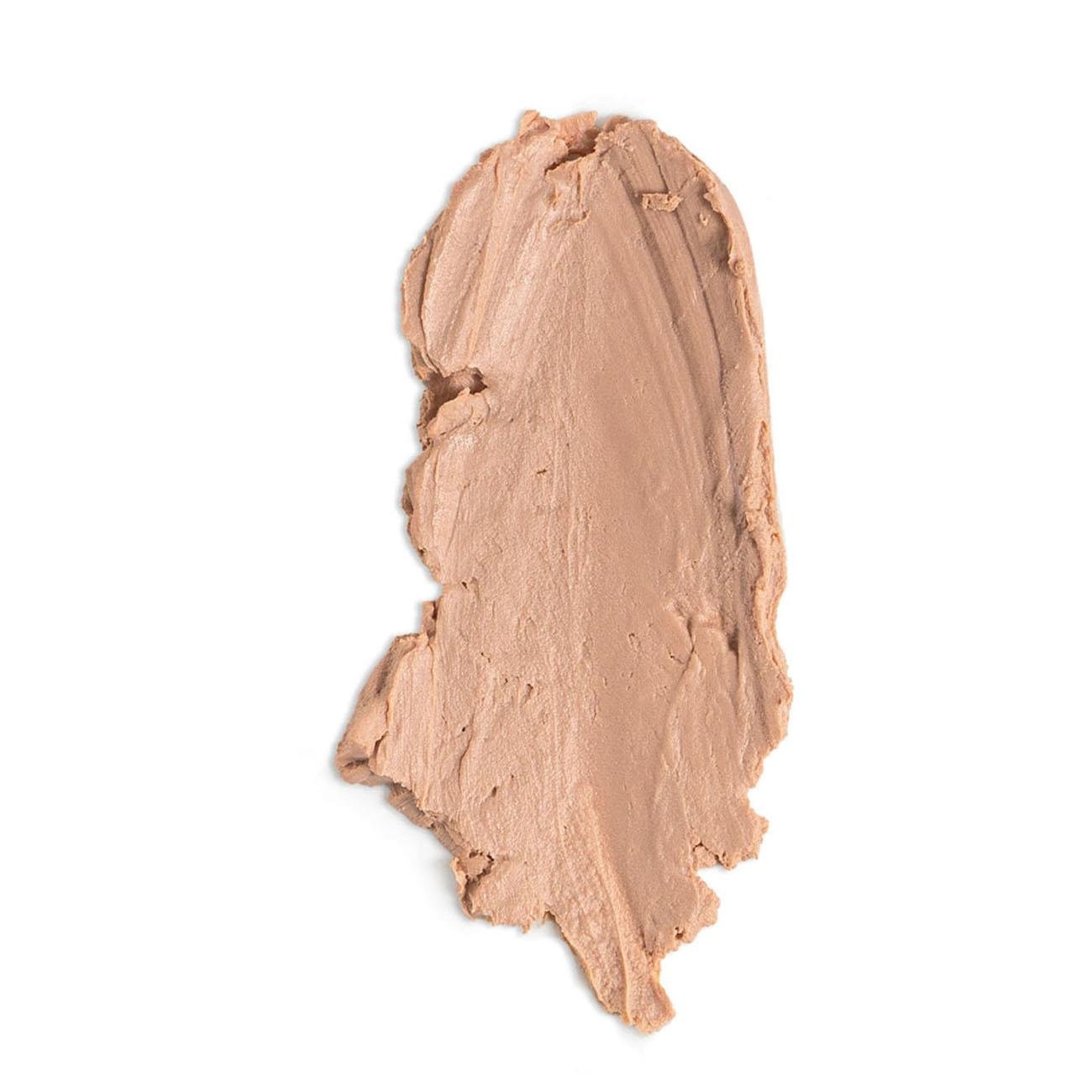 Attitude Sunly Unscented Tinted Mineral Sunscreen Face Stick SPF 30 close up texture