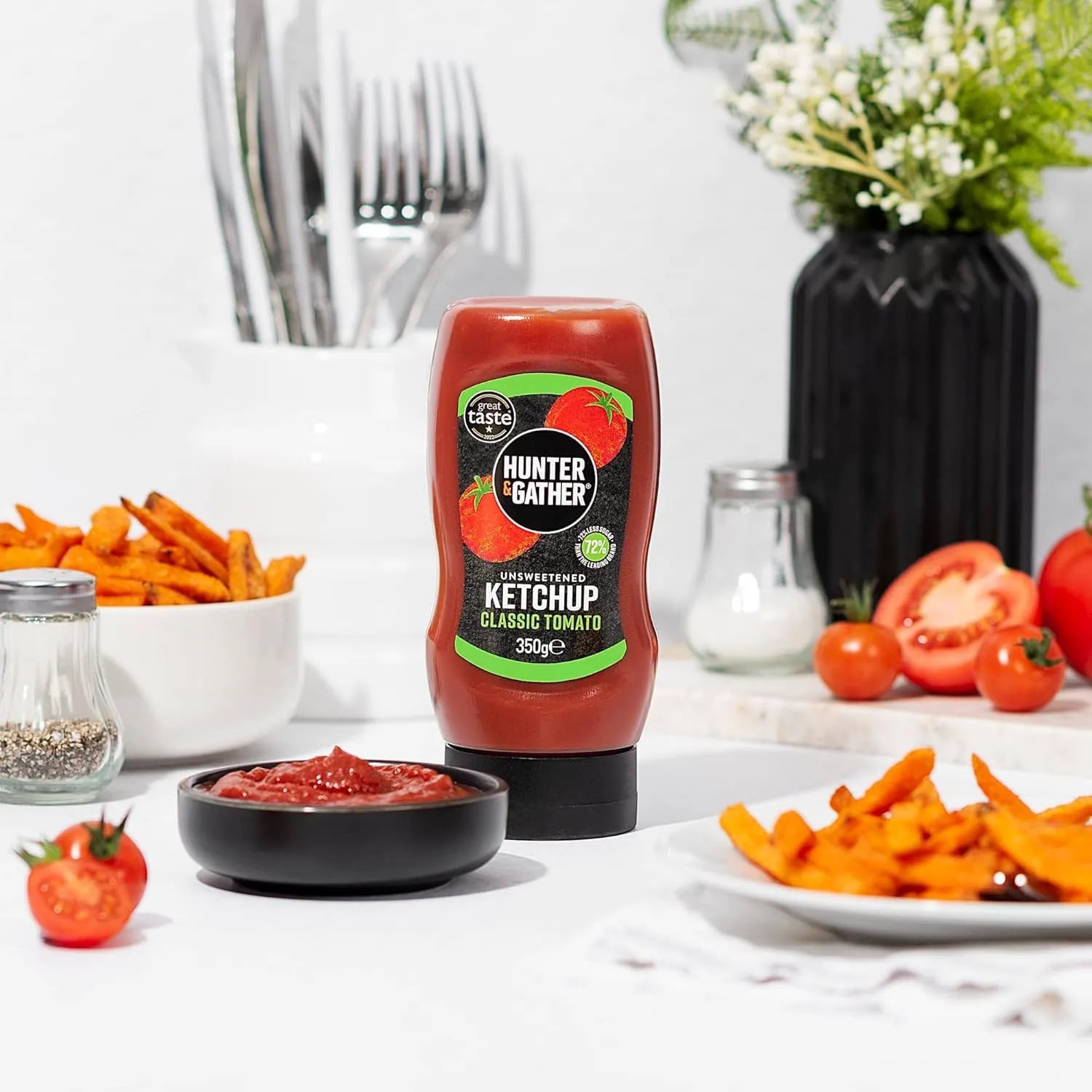 Unsweetened Tomato Ketchup 250g - Hunter and Gather - Ketchup - Hunter and Gather