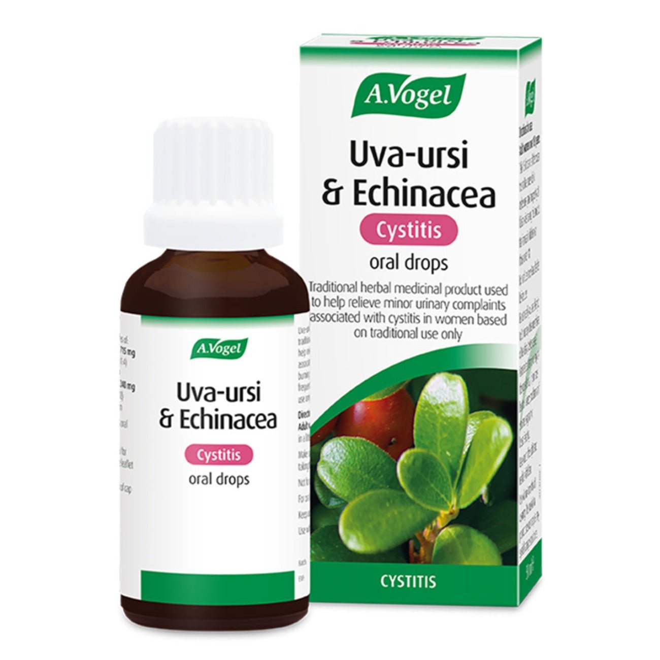 Uva Ursi and Echinacea Cystitis Drops 50ml [BLACK FRIDAY] - Eco Natural Products - A. Vogel - Herbal Supplement