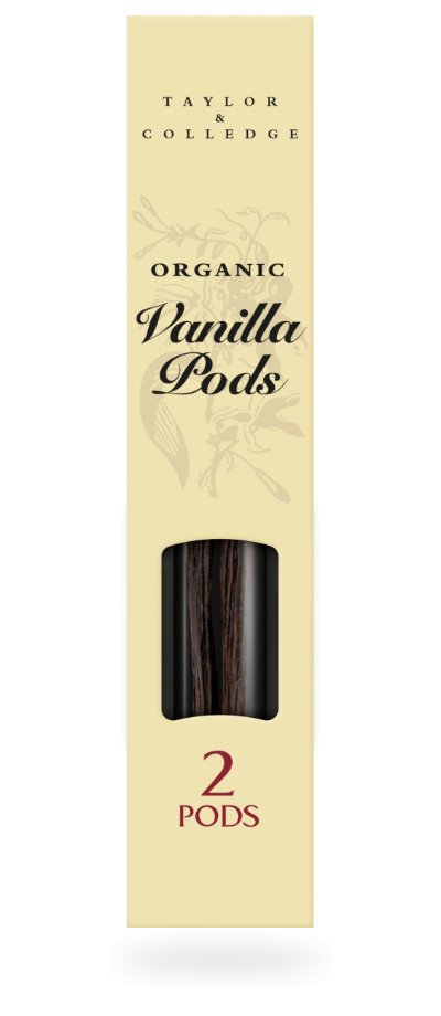 Vanilla Bean Pod Og 4g - Taylor & Colledge - Vanilla Extract - Eco Natural Products