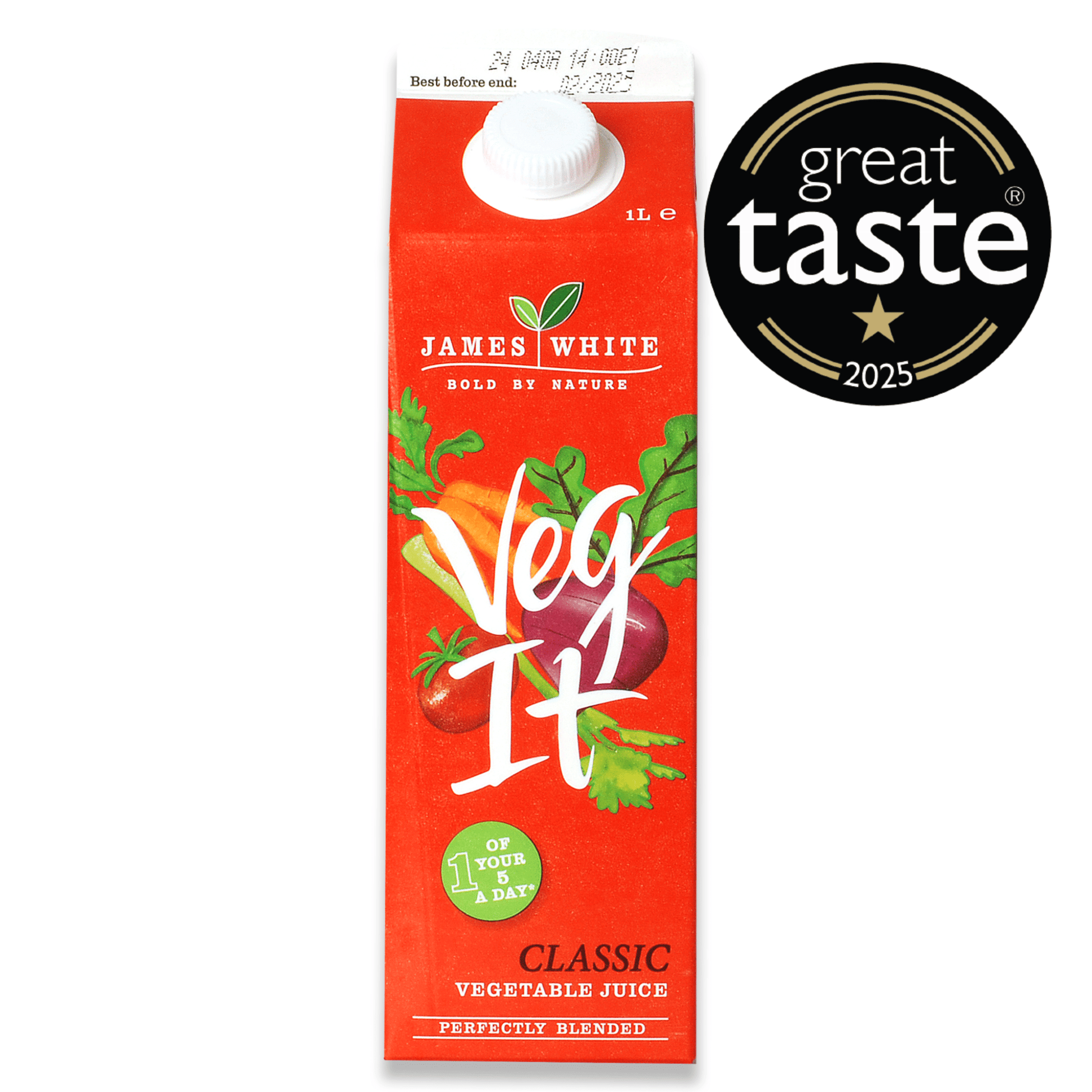 Veg It Vegetable Juice 1000ml - James White - Juices - James White