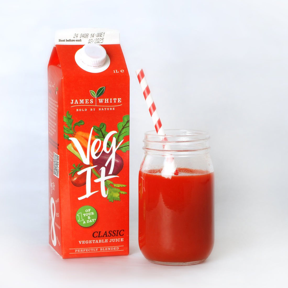 Veg It Vegetable Juice 1000ml - James White - Juices - James White